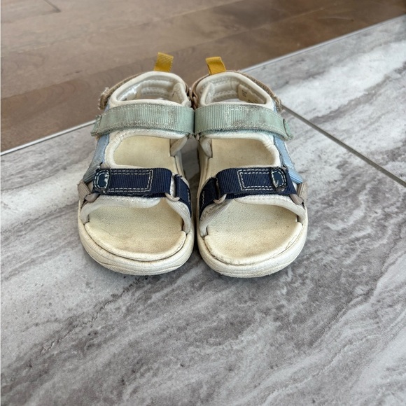 H&M Kids Sandals with Navy and Light Blue Straps - Picture 1 of 5